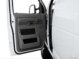  Inside of driver's side open door, window open photo